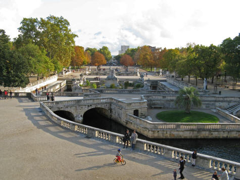 Jardin de la Fontaine, Nimes France