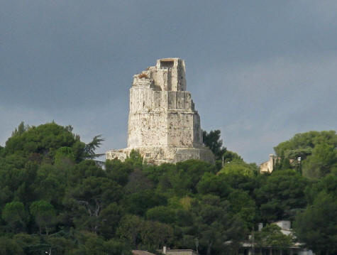 Magne Tower in Nimes France